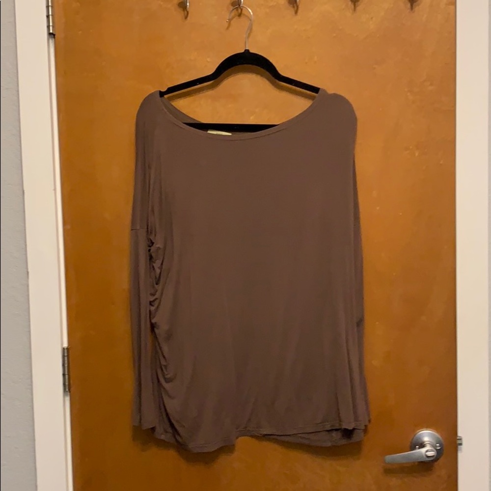 Brown long sleeve shirt!
